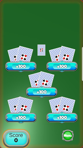 Android application Hold'em Solitaire screenshort