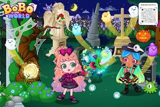 Game screenshot BoBo World Haunted House -kids mod apk