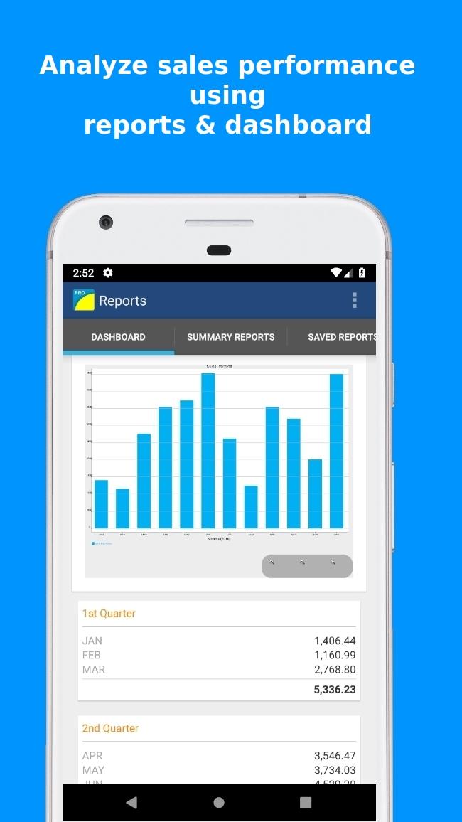 Android application Mobilebiz Pro: Invoice Maker screenshort
