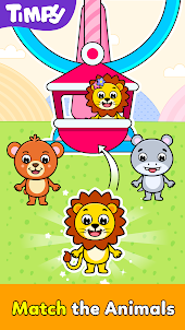 Timpy Kids Phone: Animal Games