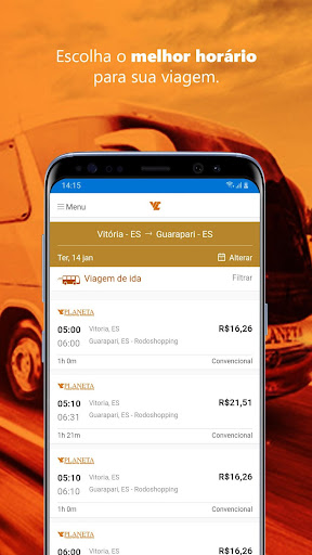 Viação Planeta Screen 2