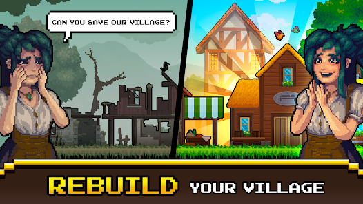 Miners Settlement: Idle RPG APK v3.12.5  MOD (Free Upgrade, Free Shopping, Free Build) poster-1