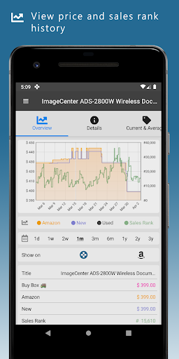 Keepa - Amazon Price Tracker 0.17.3 screenshots 1