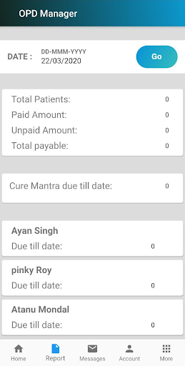 Cure Mantra OPD Manager