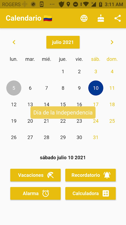 Calendario Colombia 2024 - 6.6.63 - (Android)