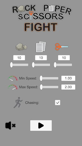 Android application Rock Paper Scissors Fight screenshort