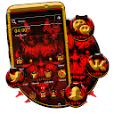 Red Evil Launcher Theme
