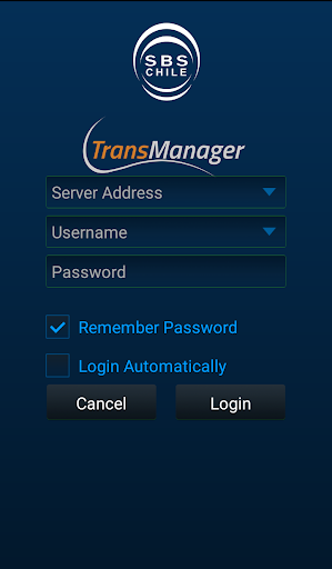 Android application Transmanager screenshort