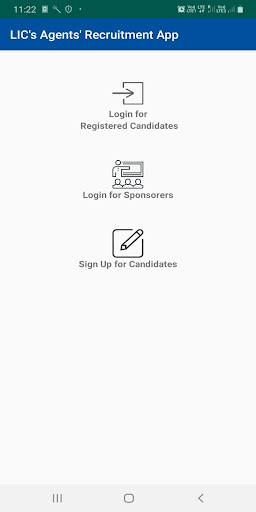 Android application LIC Agents Recruitment App screenshort
