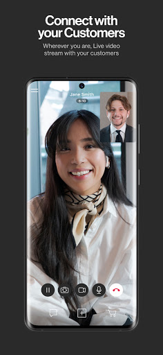 Android application Bambuser Digital Clienteling screenshort