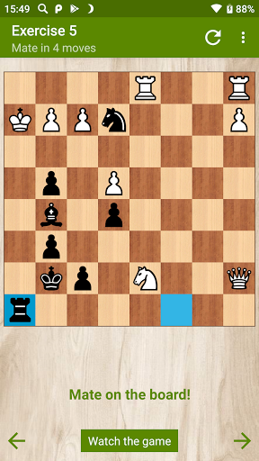 Screenshot of Chess - King's Indian Defense