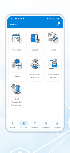Al Qassim Hospital Staff Screen 3