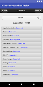 Free HTML5 Supported for Firefox -Check browser support 3