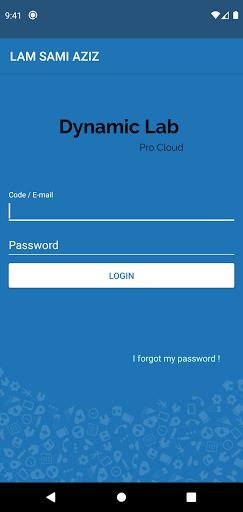 Android application LABO AZIZ screenshort