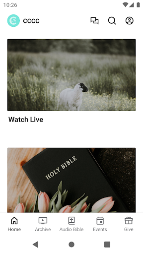 Android application Calvary Chapel Cape Coral screenshort