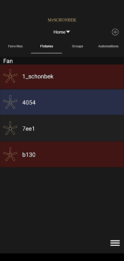 Android application MySchonbek screenshort