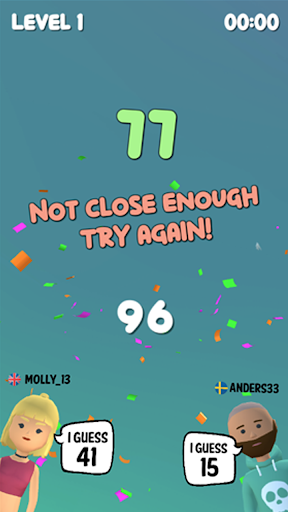 Guess the Amount Screen 2