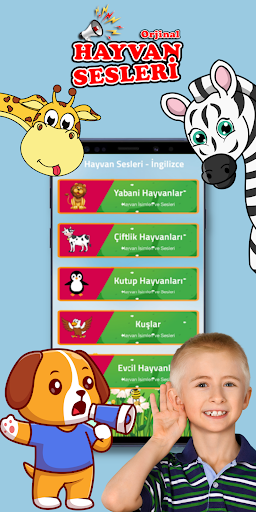 Çocuklar İçin Hayvan Sesleri