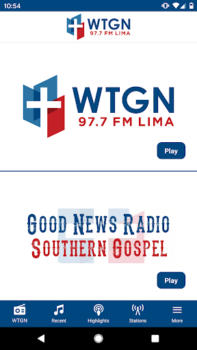 WTGN Radio Screen 2