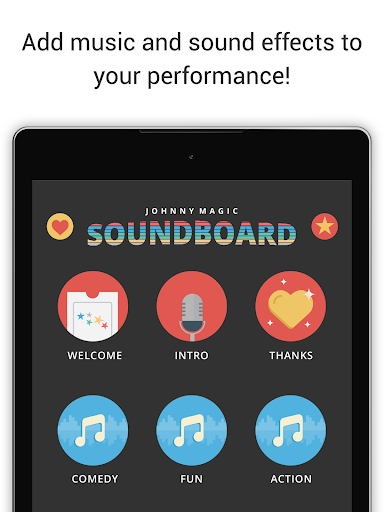 Johnny Magic Soundboard Screen 3