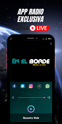 En el borde radio Screen 2