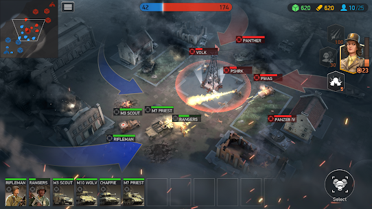 تحميل لعبة World War Armies مهكرة آخر إصدار للأندرويد 4