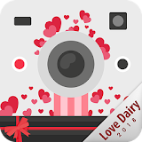 Valentine Photo Editor 2018 (Love Diary) icon