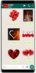 screenshot of WASticker - Cute Love Stickers