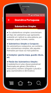 Gramu00e1tica Portuguesa Completa 1.1 APK screenshots 3