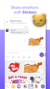 Viber Safe Chats And Calls Mod Apk v18.0.1.0 (Unlimited Diamonds) Free For Android 4