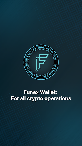 Android application Funex: Crypto & Bitcoin Wallet screenshort