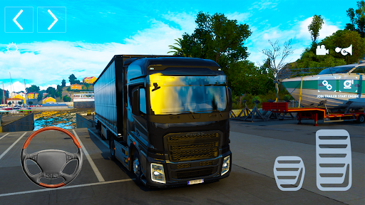 Android application Truck Simulator Euro 2022 screenshort