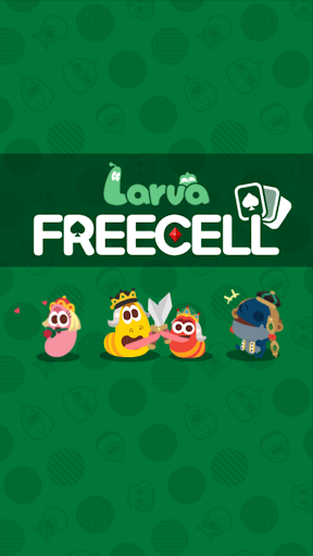 Android application Larva Freecell Card Game screenshort