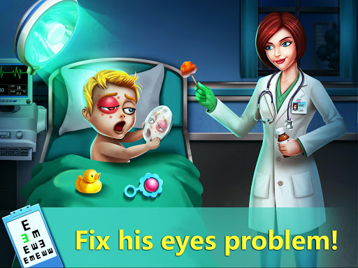 ER Hospital 4 -Eye Doctor Game Screen 2