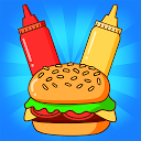 Merge Burger: Food Evolution Cooking Merg 2.4.8 APK تنزيل