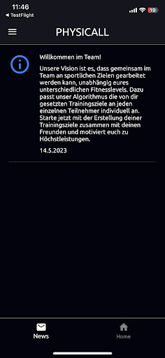 Android application Physicall screenshort