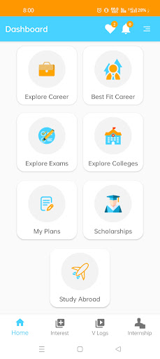 CMS Chowk Campus Career App Screen 3