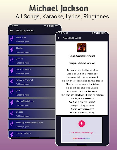 Michael Jackson - All Songs Screen 3