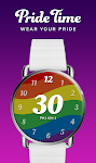 screenshot of Pride Time™ Wear OS Watch Face