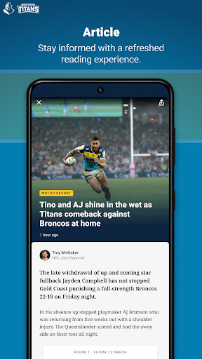 Gold Coast Titans Screen 2