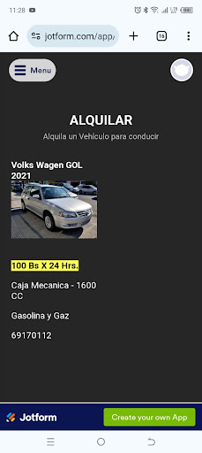 Drive In Alquila - Comparte Screen 3