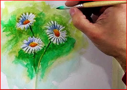 How to paint with watercolor Screen 2