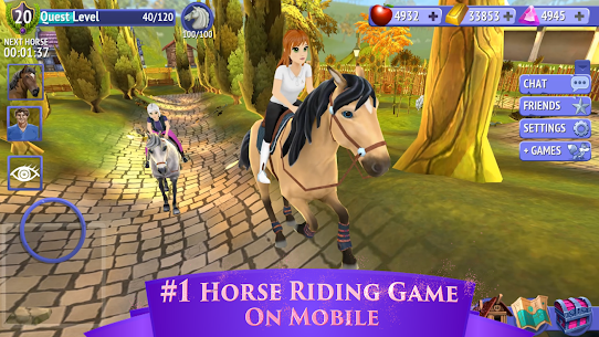 Horse Riding Tales Wild Pony Mod Apk v1064 (VIP Level 7, Magic stable) For Android 3