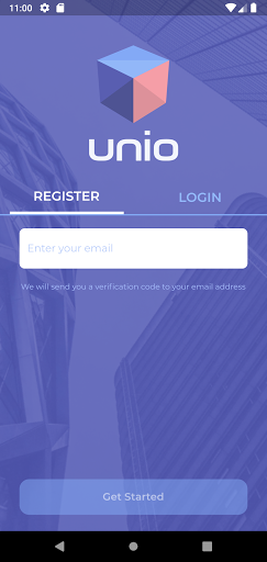 Android application Unio - High-impact networking screenshort