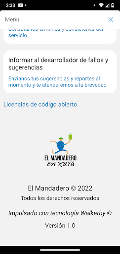 El Mandadero en Ruta Screen 2