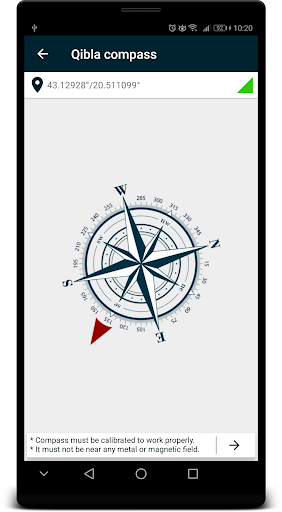 Devridaim - Prayer Times Screen 3