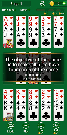 15 Piles Solitaire - Screenshot 3