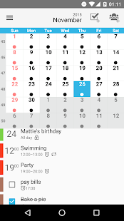 Day by Day Calendar Screenshot
