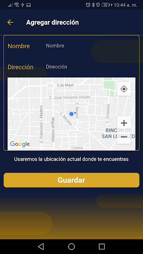Android application Solucionex screenshort