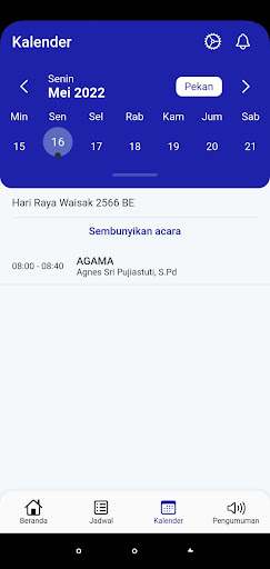 SuperApp Regina Pacis Screen 2